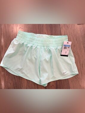 Nike Light Mint Green Training Shorts